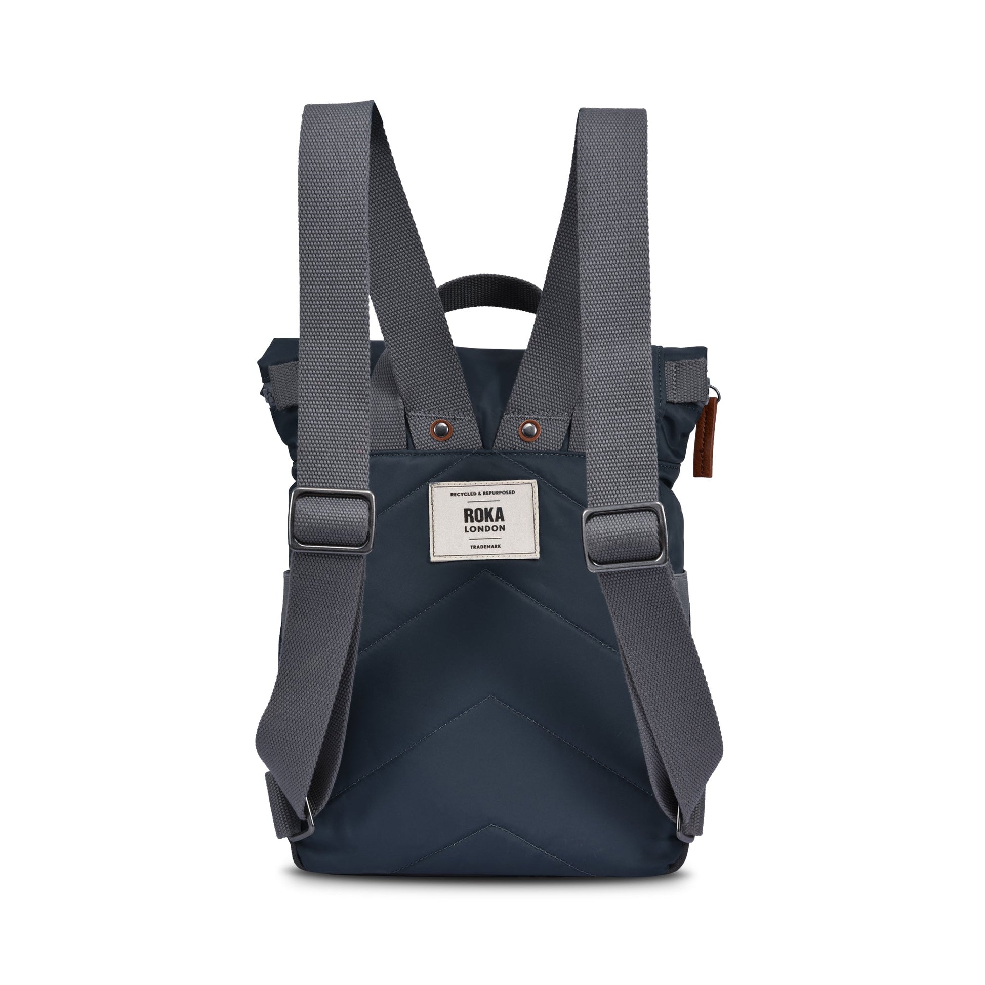 Canfield Roll Top Backpack in Smoke-10
