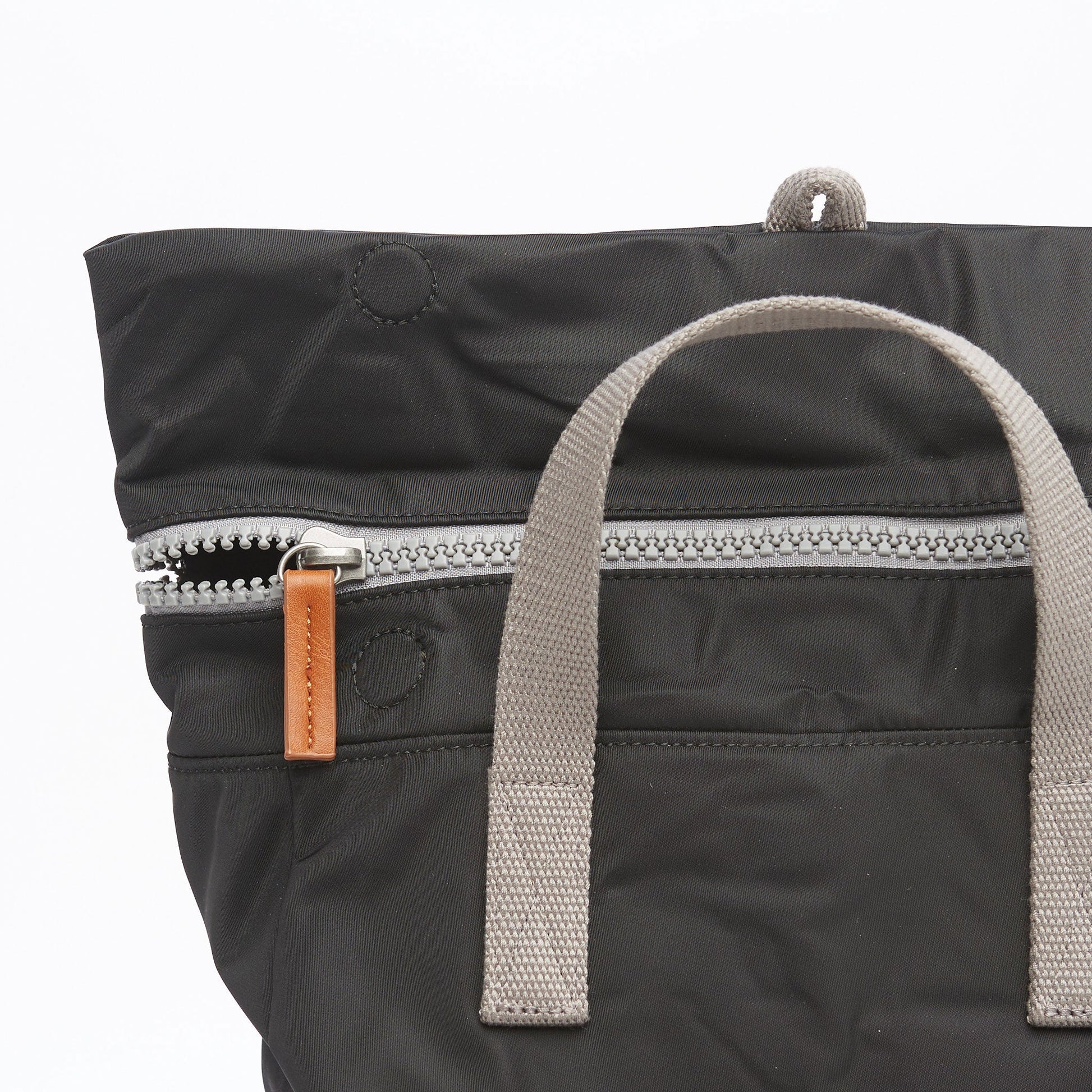 Canfield Roll Top Backpack in Black-5