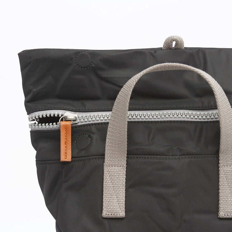 Canfield Roll Top Backpack in Black-5