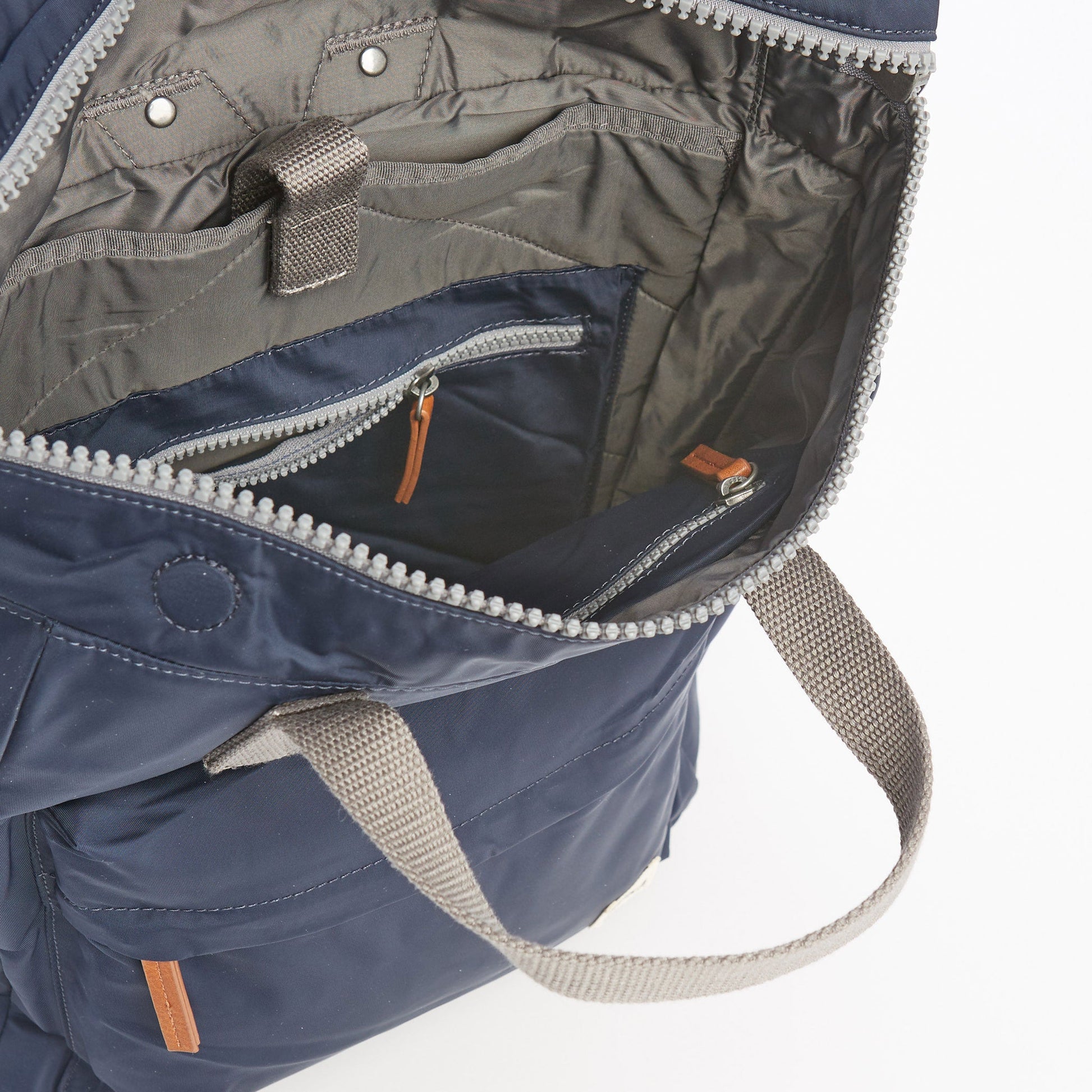 Canfield Roll Top Backpack in Midnight-6