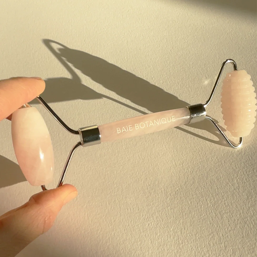 Rose Quartz Dual Action Roller-6