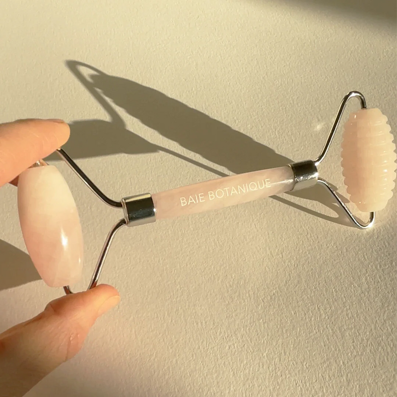Rose Quartz Dual Action Roller-6