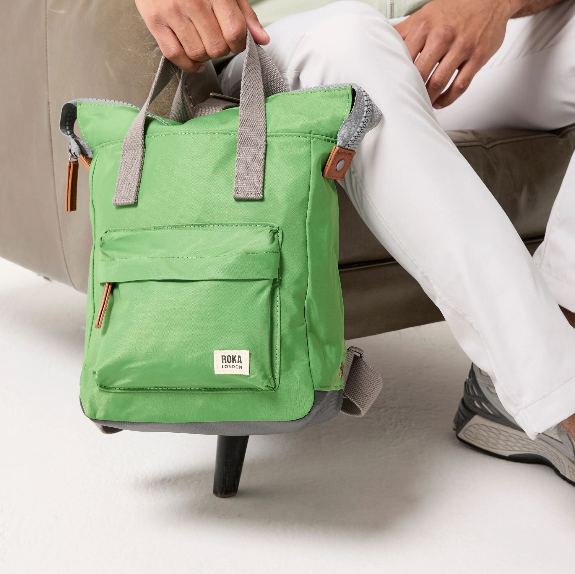 Bantry Backpack in Online Lime-2