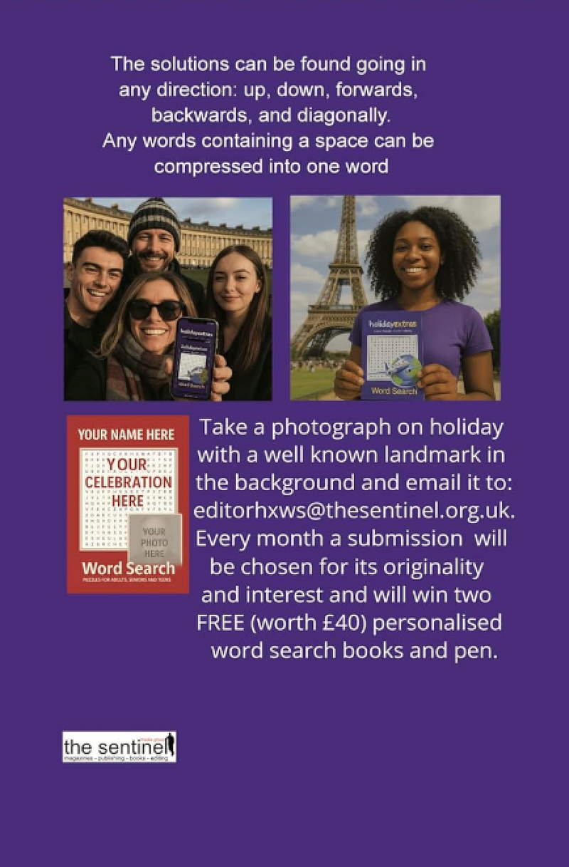 Holiday Extras' WordSearch book - MALAGA, SPAIN - with competition-3