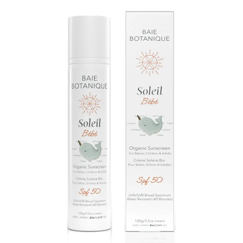 Organic Mineral Sunscreen Baby & Children SPF 50-1