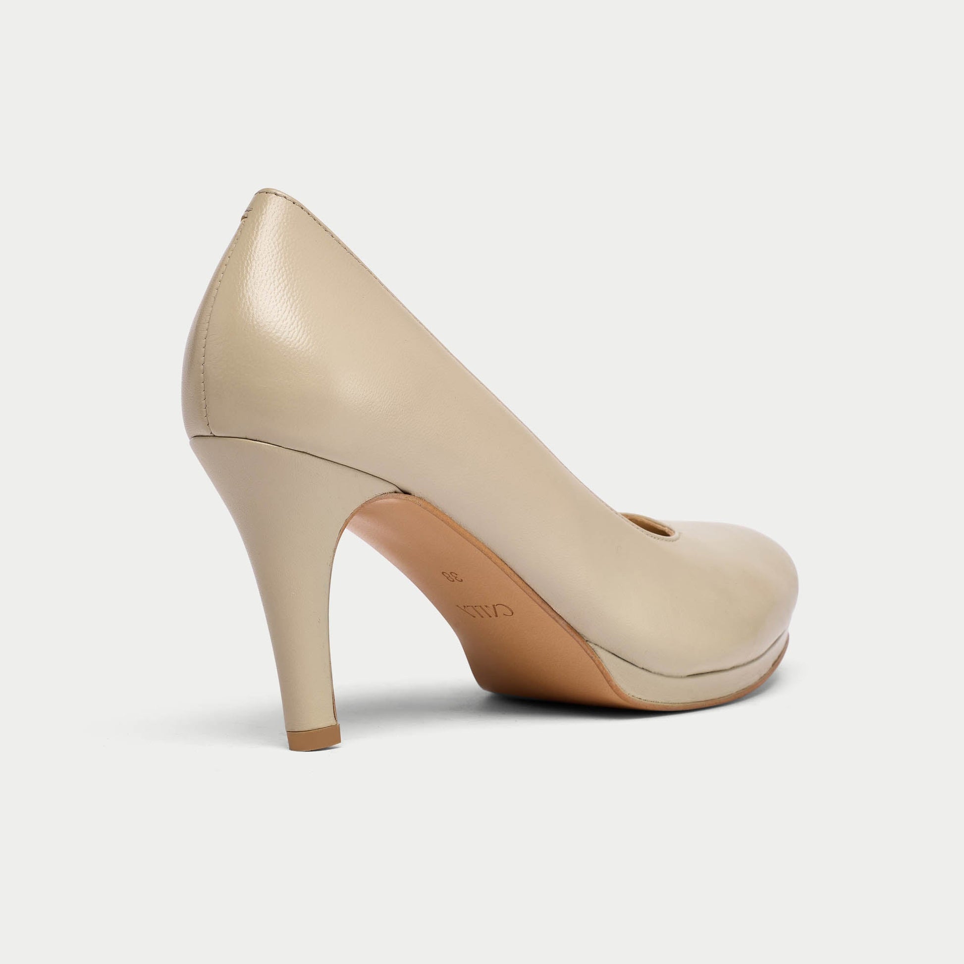 Sophia - Neutral Leather Courts-6