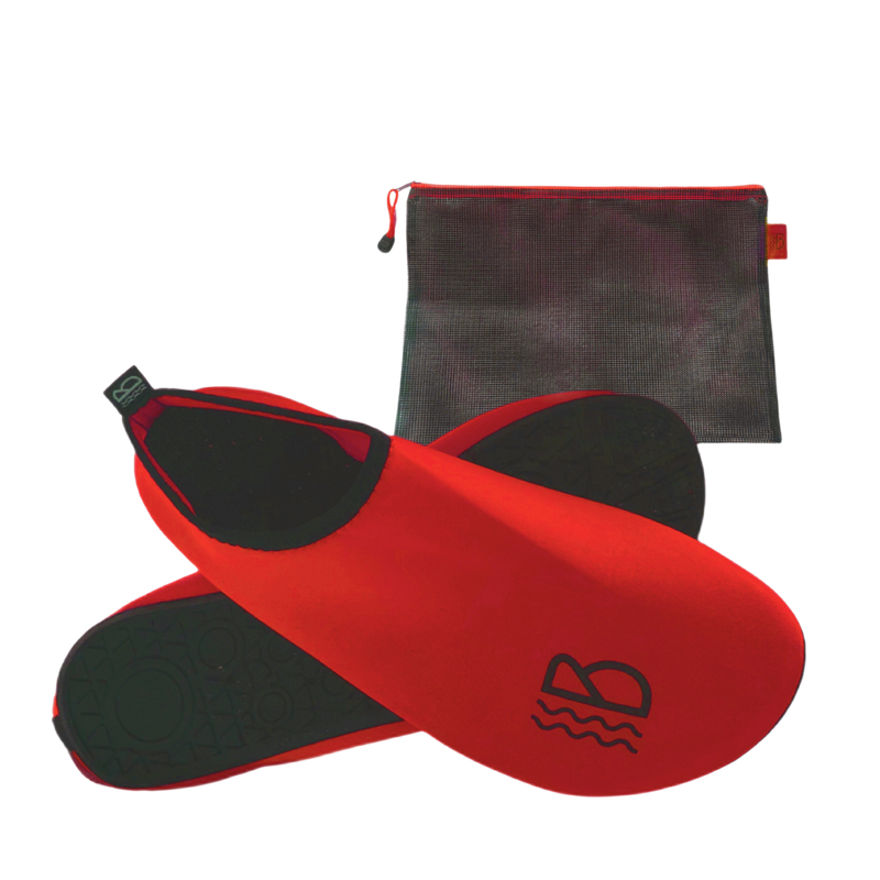 Lifeguard Red Water Shoes-1