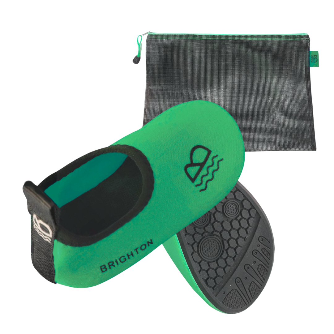 Children's Sea Green Water Shoes-1
