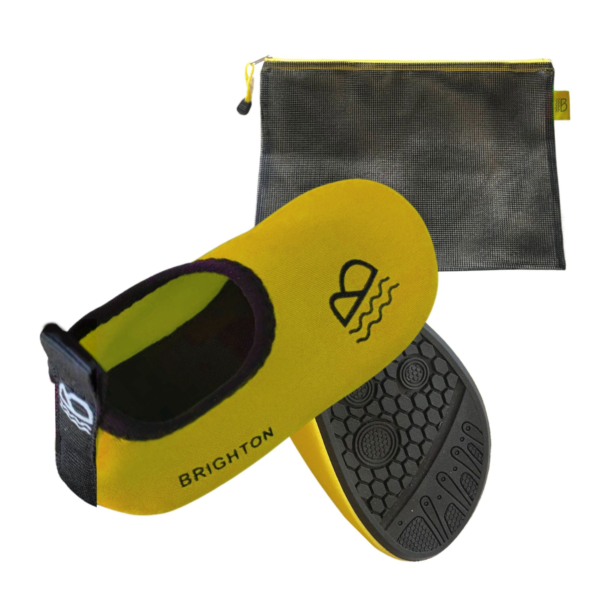 Children's Sunburst Yellow Water Shoes-1