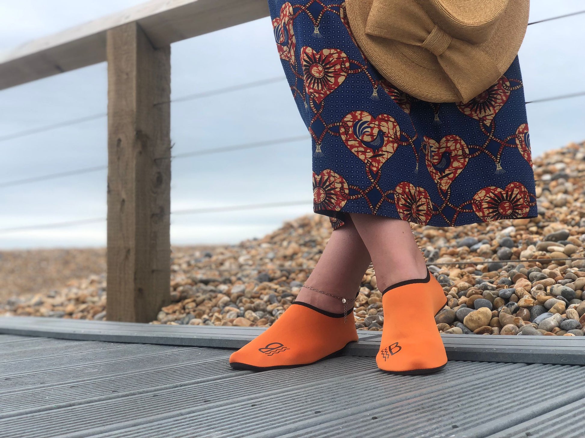 Lifebuoy Orange Water Shoes-12