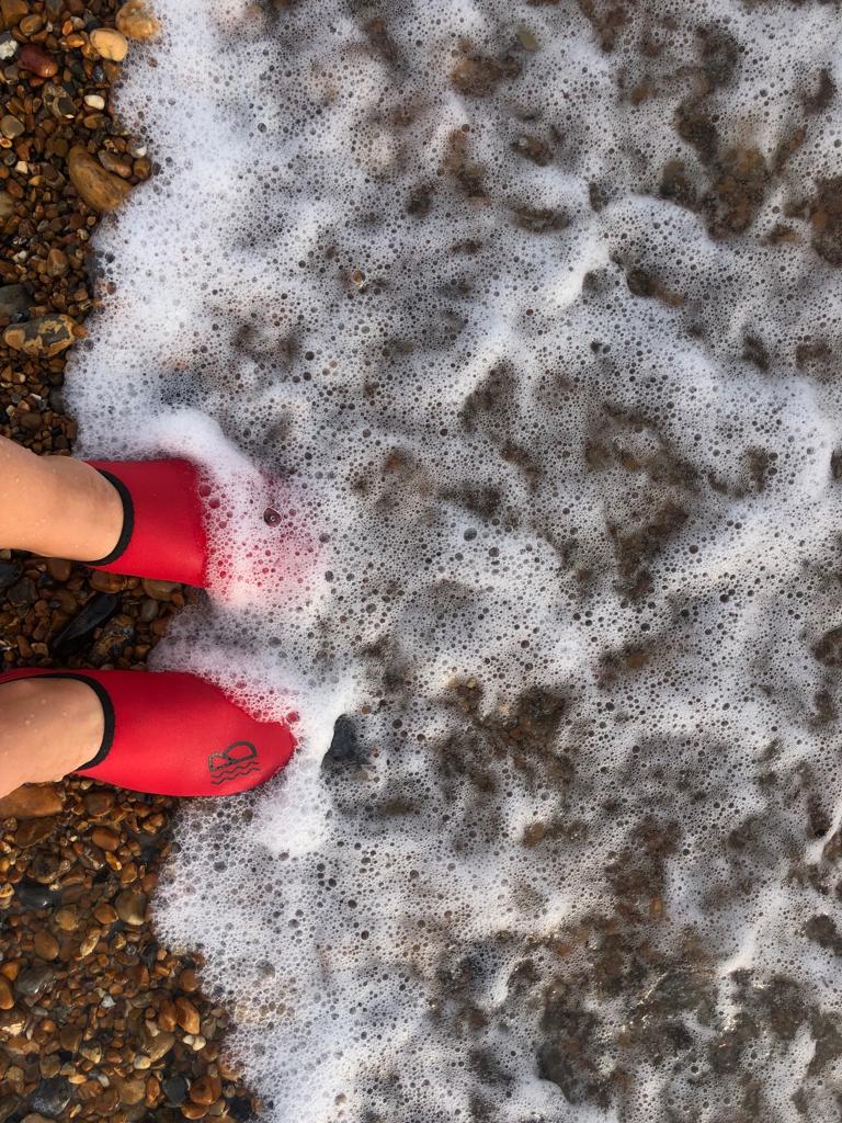 Lifeguard Red Water Shoes-3