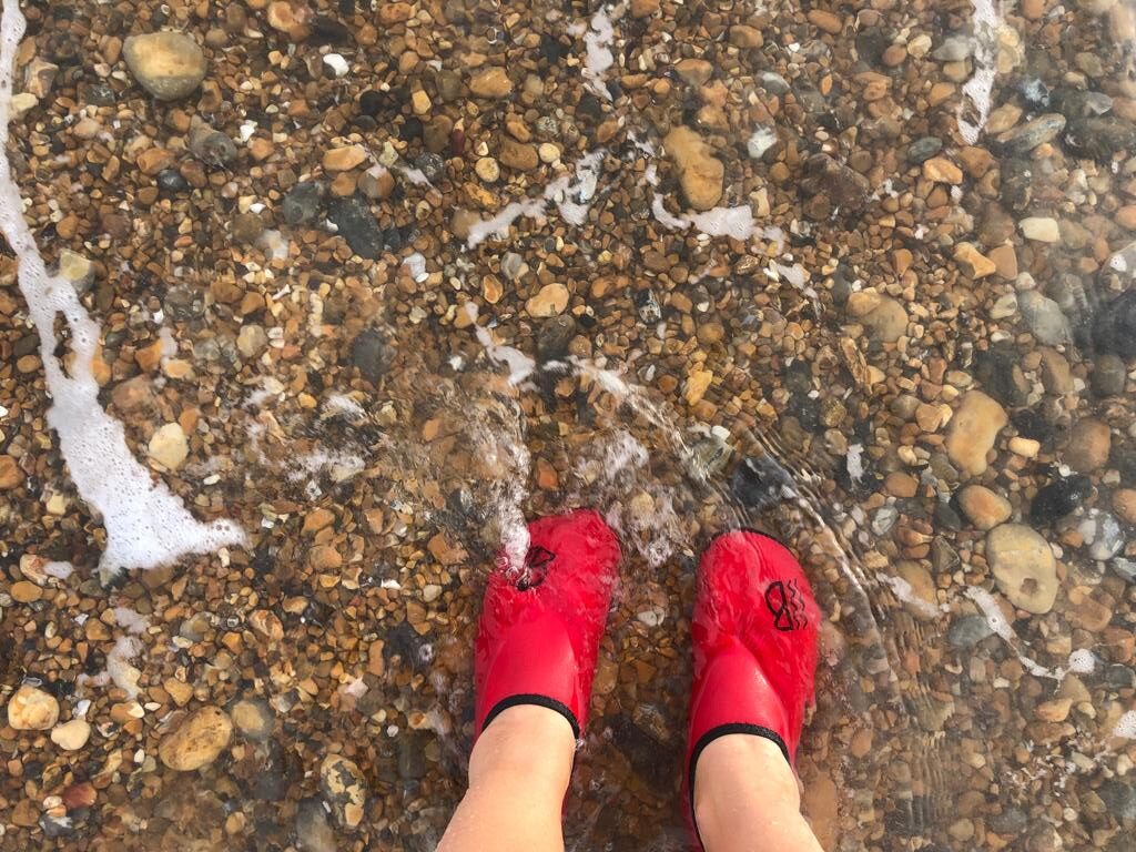 Lifeguard Red Water Shoes-4