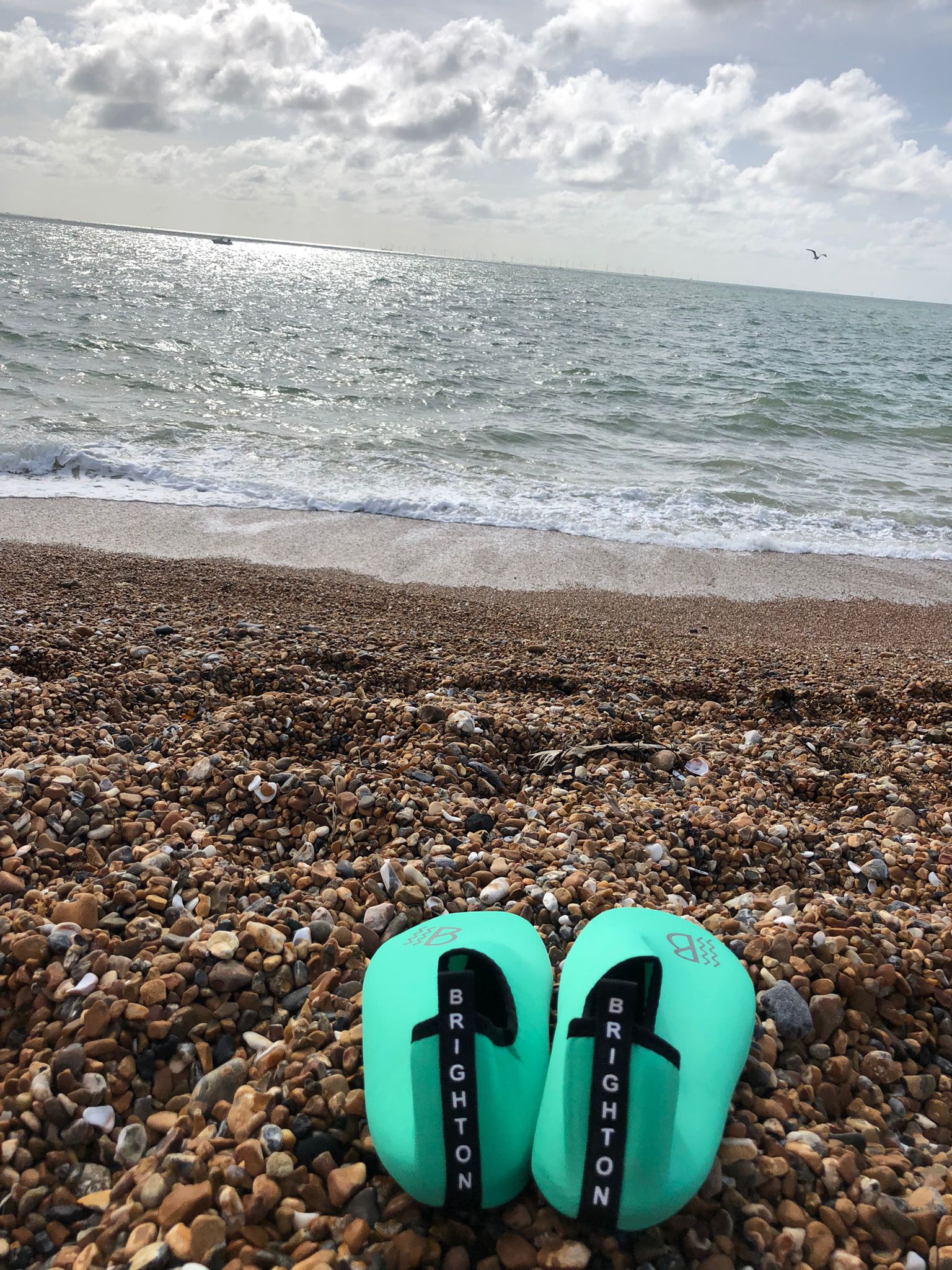 Sea Green Water Shoes with Mesh Storage Bag - Holiday Essentials-4