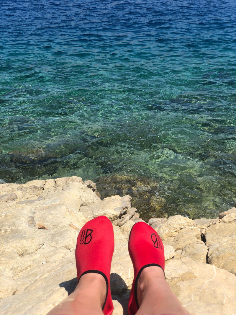 Lifeguard Red Water Shoes-6