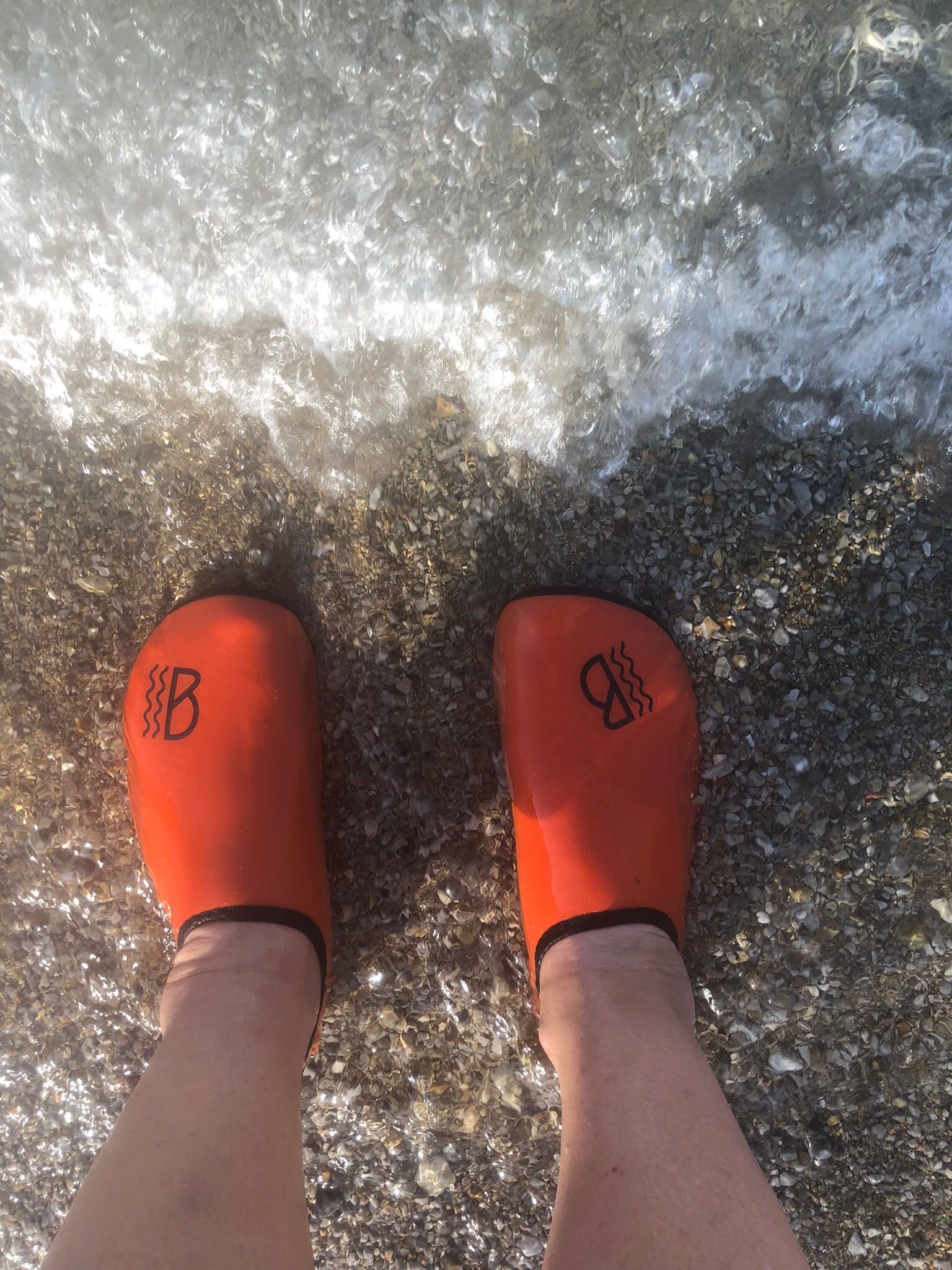 Lifebuoy Orange Water Shoes-5