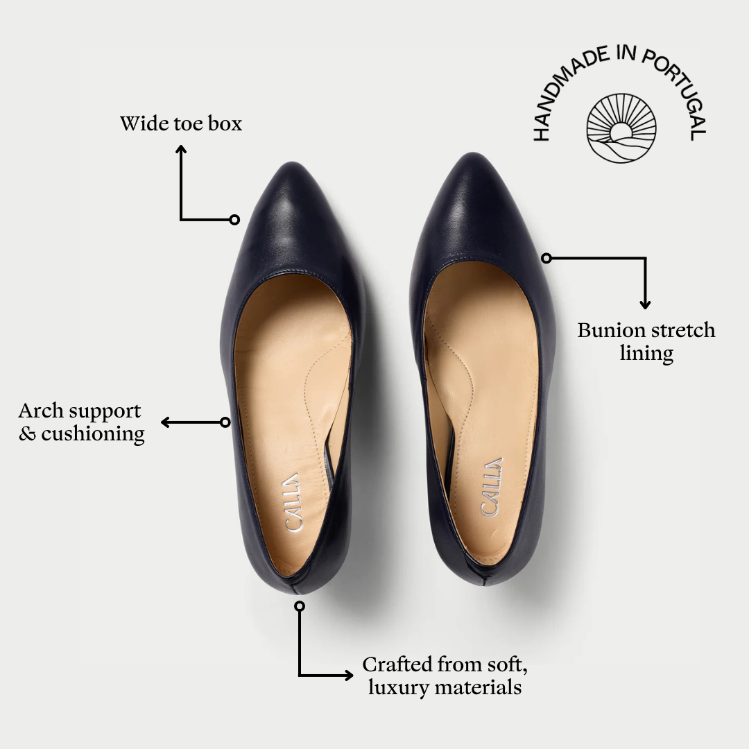Ava - Navy Leather Courts-4
