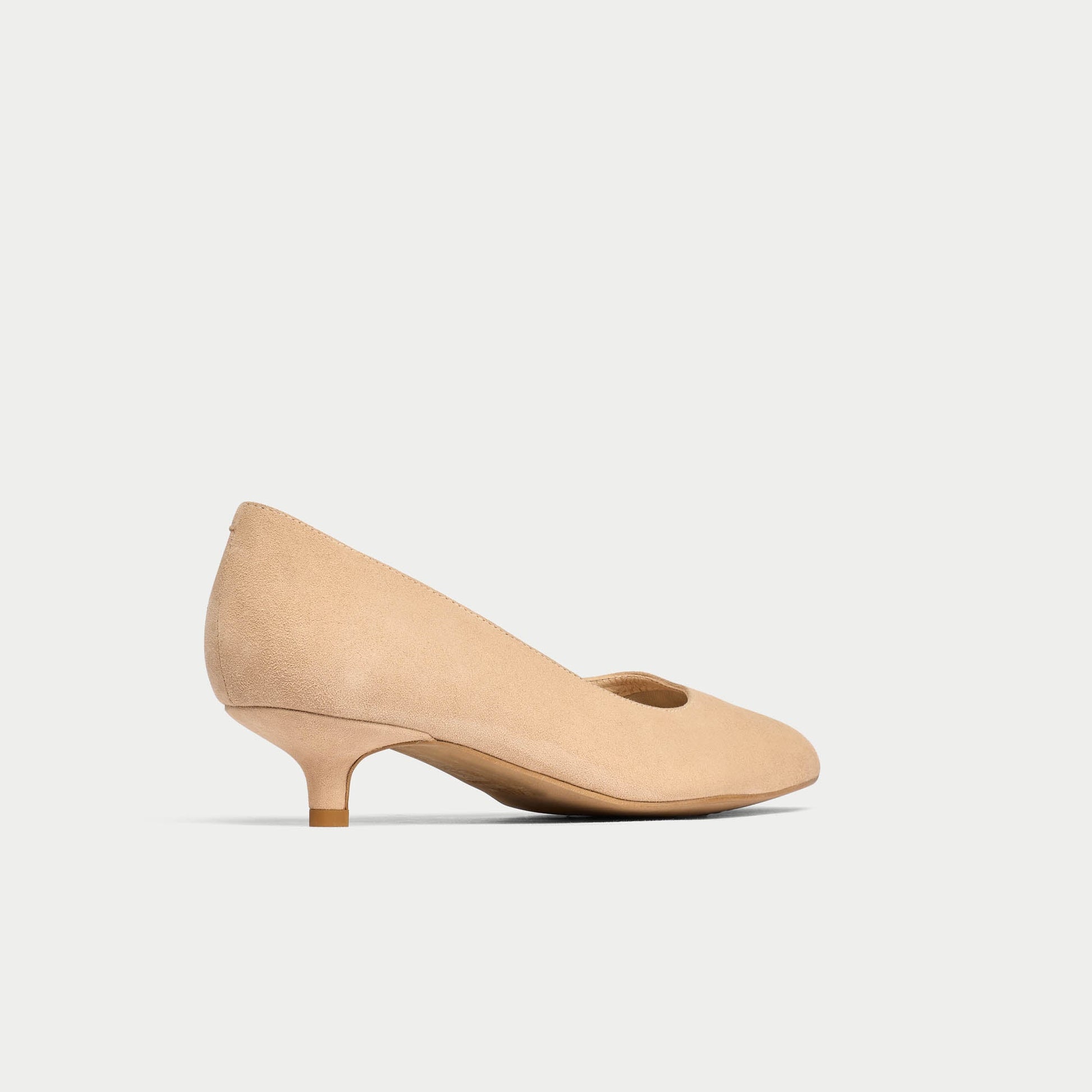 Claudia - Taupe Suede Courts-6