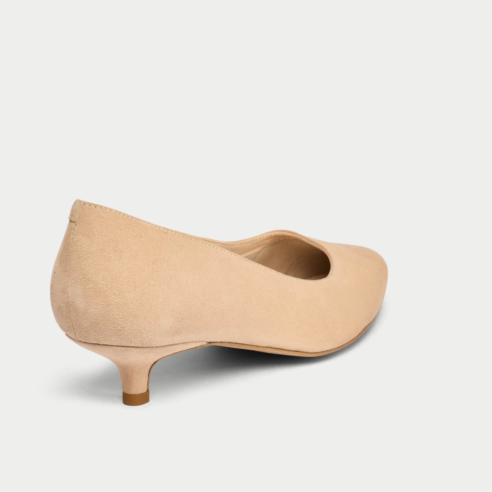 Claudia - Taupe Suede Courts-4