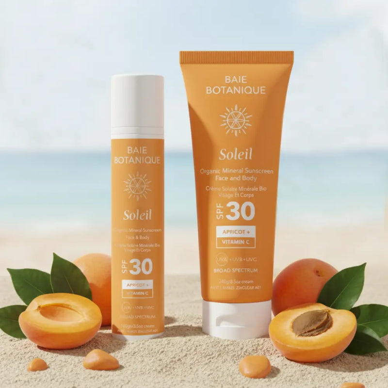 Face & Body Mineral Sunscreen SPF 30 with Vitamin C-10
