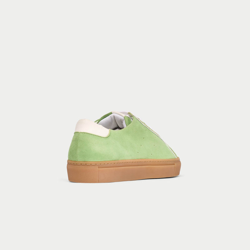 Star - Matcha Suede Wide Fit Trainers-11