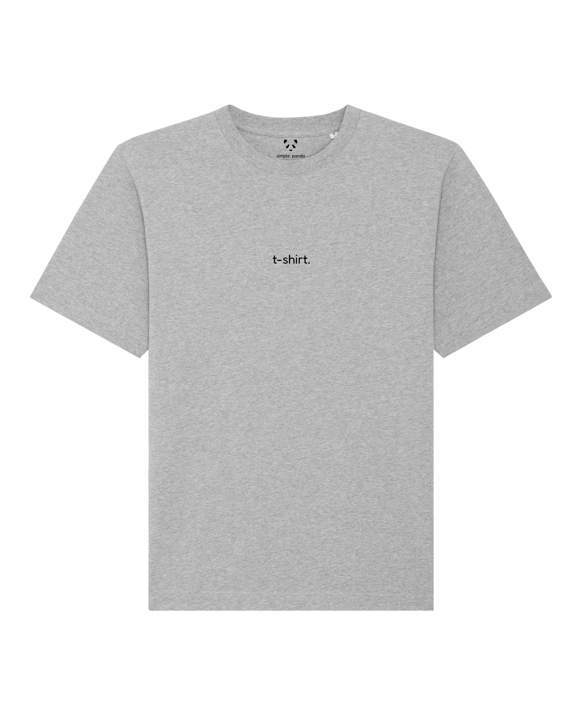 simple. t-shirt. heather-grey.