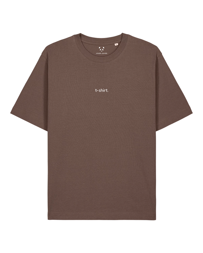 simple. t-shirt. mocha.-1