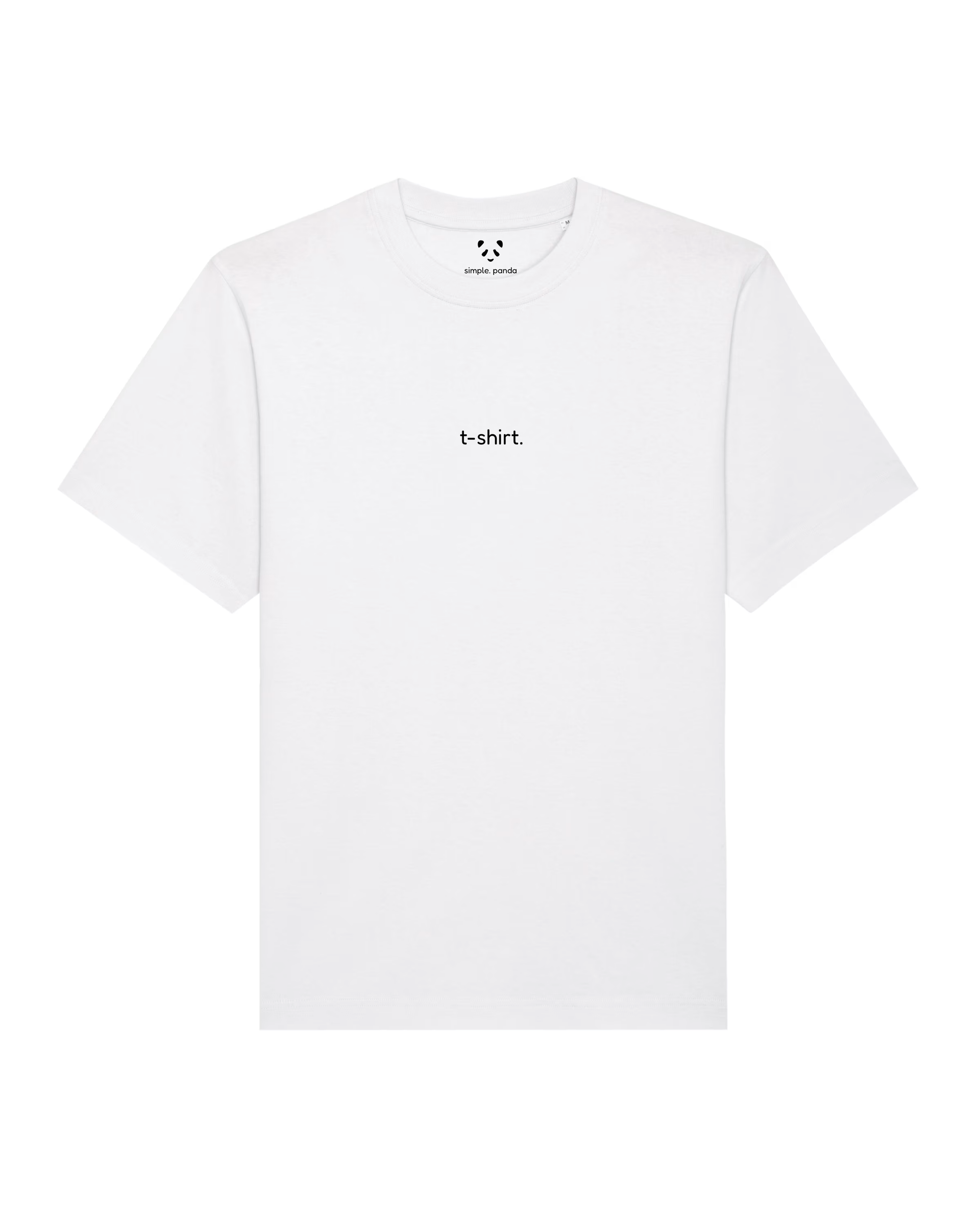 simple. t-shirt. white.
