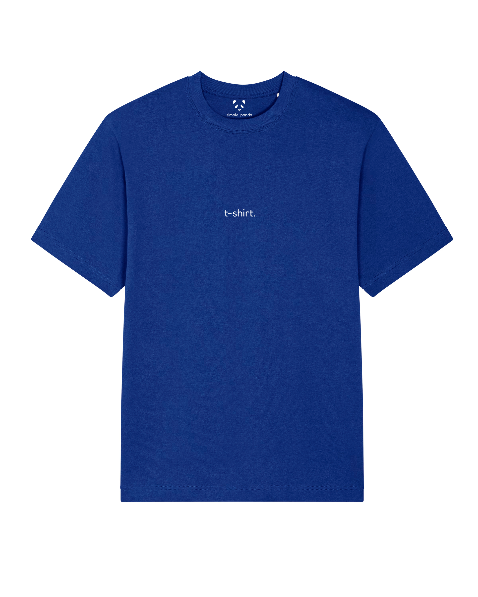 simple. t-shirt. worker-blue.