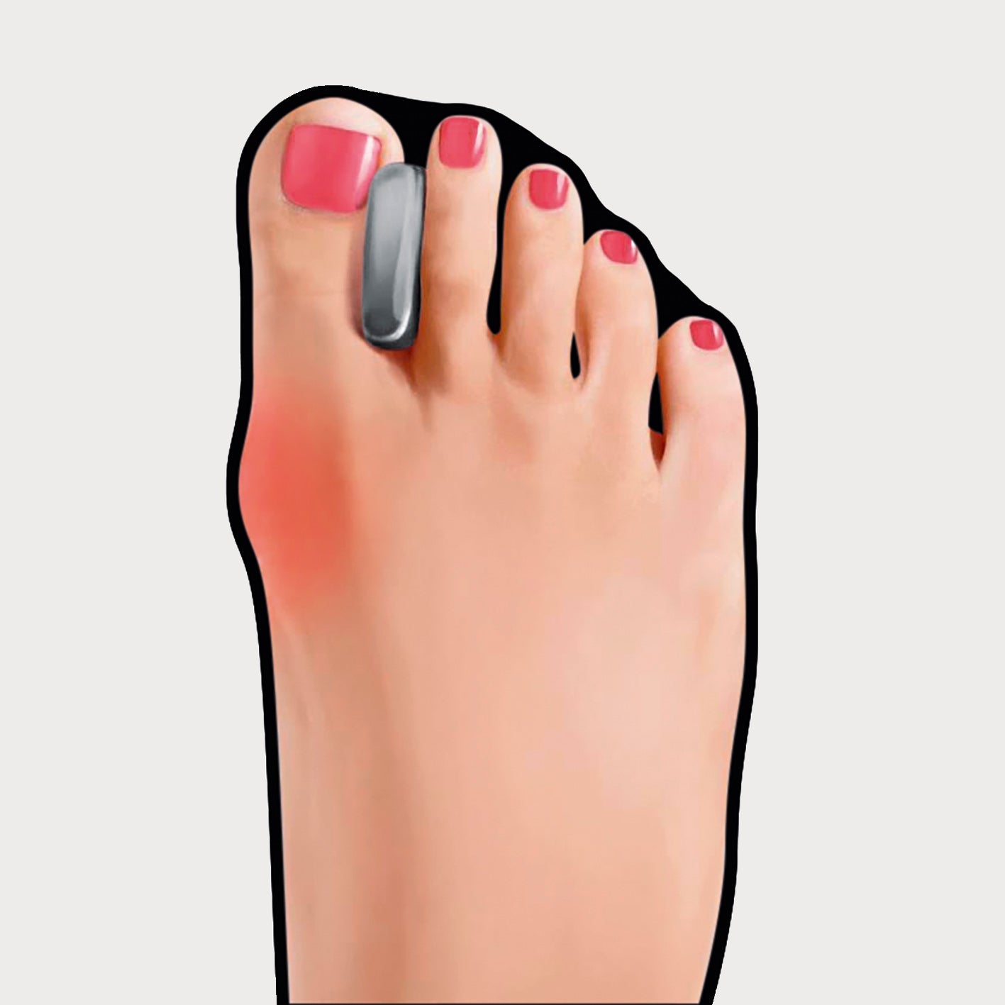 GoBunion - Ankle Socks with built-in toe separator-4