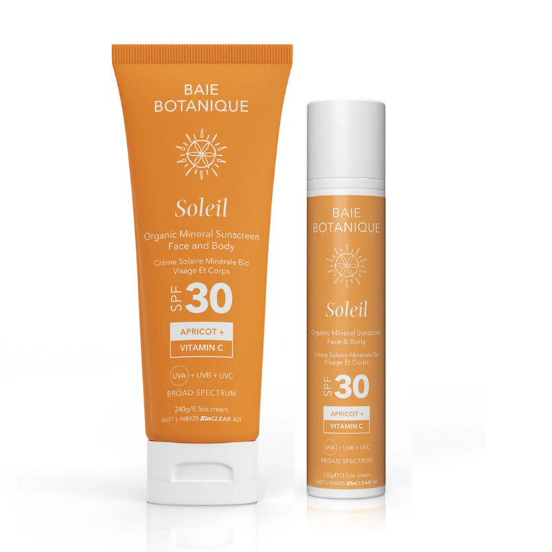 Face & Body Mineral Sunscreen SPF 30 with Vitamin C-12
